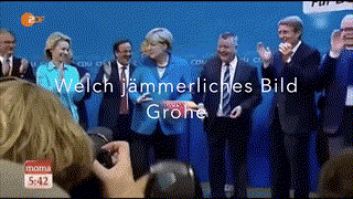 Merkel Anti Deutsch - Sie schmeisst Deutschlandfahne weg!