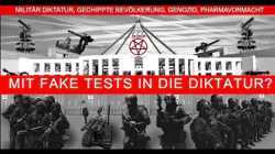 MIT FAKE CORONA TEST IN LOCKDOWN & PHARMA DIKTATUR