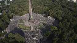 Luftbilder der Demonstration in Berlin am 28.08.2020