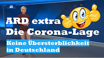 ARD extra: Die Corona-Lage | Keine Übersterblichkeit in Deutschland | 05.10.2020