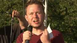 Sebastian Götz bei Querdenken751 - Ravensburg am 26.7.2020 - Die Zerstörung des Corona Hypes?-