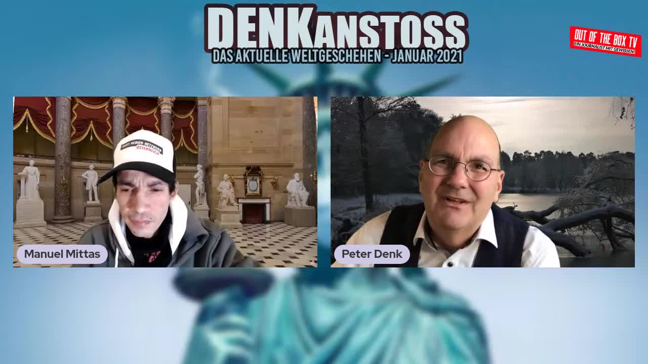DENKanstoss - Das aktuelle Weltgeschehen - mit Peter Denk und Manuel Mittas ++ Januar 2021